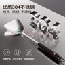 雙槍 304不銹鋼鍋鏟子實(shí)木櫸木柄鍋鏟子鑄鐵鍋炒菜專(zhuān)用鍋鏟【加長(zhǎng)】  曬單實(shí)拍圖