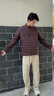 波司登（BOSIDENG）25新款90鵝絨輕薄羽絨服男短款輕量立領(lǐng)保暖通勤外套B250131037 椰棕咖|7F12 M 175/96A 體重約130-140斤 曬單實拍圖