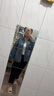 Levi's商場(chǎng)同款? 李維斯女士美式復(fù)古風(fēng)翻領(lǐng)牛仔夾克外套A1743 藍(lán)色 S 曬單實(shí)拍圖