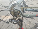 千里達（TRINX）千里達M985山地自行車(chē)禧瑪諾21速油壓碟剎暮云灰17寸 曬單實(shí)拍圖