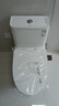 九牧（JOMOO）11173-2-1/41KD-3大力神普通馬桶家用虹吸抗菌節水坐便器400坑距 曬單實(shí)拍圖