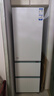 海爾（Haier）變頻冰箱310升風(fēng)冷無(wú)霜三門(mén)一級能效家用電冰箱黑金凈化三檔變溫抽屜式三開(kāi)門(mén)節能變溫GX太白系列 BCD-310WGHD3E7WV 曬單實(shí)拍圖