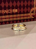 Fanci【全球上市】范琦×哈利波特聯(lián)名系列學(xué)院風(fēng)魔法戒指金色指環(huán)禮物 格蘭芬多-勇敢-榮耀金 小版-女款（寬4.5mm） 曬單實(shí)拍圖