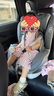 寶貝第一（Babyfirst） 汽車兒童安全座椅靈犀 ISOFIX接口 0-4-7歲正反向安裝 北極灰紅點款 曬單實拍圖