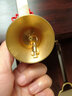 珍如意銅鈴鐺掛件黃銅鐘擺件寺廟門口大小號(hào)超響入戶門掛件老式銅風(fēng)鈴 【高約5.2cm】紅色中國結(jié)銅鈴鐺 曬單實(shí)拍圖