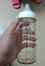 貝親（Pigeon）PPSU寬口徑自然實(shí)感防脹氣奶瓶330ml LL號奶嘴 9個(gè)月+ AA194 曬單實(shí)拍圖