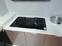 華帝（VATTI）燃氣灶家用爐具嵌入式臺嵌兩用雙灶煤氣灶5.2kw猛火灶自適配開(kāi)孔 i10070B 液化氣 曬單實(shí)拍圖