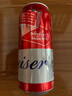 百威啤酒TOP淡色拉格450ml*18聽(tīng)整箱裝新老包裝交替發(fā)貨 中秋送禮  曬單實(shí)拍圖