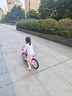 鳳凰（Phoenix）平衡車(chē)兒童平衡車(chē)1-3歲鳳凰兒童平衡車(chē)4-6歲寶寶平衡車(chē)兒童滑步車(chē) 14寸公主粉丨一體輪+閃光燈+禮包 曬單實(shí)拍圖