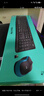 羅技（Logitech）MK275 鍵鼠套裝 無線鍵鼠套裝 辦公鍵鼠套裝 全尺寸 商務(wù)鍵鼠套裝 帶無線2.4G接收器 黑藍(lán)色 曬單實(shí)拍圖