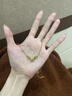 MOEO簡(jiǎn)約高級(jí)感鎖骨鏈吊墜輕奢小眾設(shè)計(jì)鎖骨鏈不掉色項(xiàng)鏈女士新款 長(zhǎng)43+5延長(zhǎng)鏈 曬單實(shí)拍圖