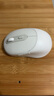聯(lián)想（Lenovo）小新M2雙模無線藍牙鼠標 可充電長續(xù)航 輕音便攜 類膚手感 舒適辦公鼠標 電腦筆記本平板鼠標 白色 曬單實拍圖