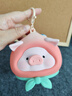 ROCK罐頭豬LULU耳機包收納包便攜藍牙耳機保護套可愛(ài)創(chuàng  )意帶掛扣硅膠防摔通用華為蘋(píng)果小米OPPO漫步者 曬單實(shí)拍圖