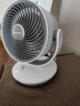 夏普（SHARP)小風(fēng)鈴空氣循環(huán)扇電風(fēng)扇家用小型桌面臺(tái)式宿舍臥室辦公室靜輕音抑菌扇葉搖頭臺(tái)扇PJ-CA230B-A 曬單實(shí)拍圖