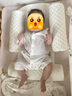 莫爾兔嬰幼兒防吐奶斜坡枕0-6個(gè)月寶寶哺乳枕新生兒斜坡墊喂奶枕趴趴枕 雙枕高度可調節 +擋柱 30度防滑+托臀 曬單實(shí)拍圖