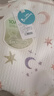 babyincoming嬰兒隔尿墊可水洗純棉a類(lèi)防水透氣寶寶尿布墊姨媽月經(jīng)護理墊床墊 【升級加厚款】星河搖籃曲-10A抗菌 80x100cm（推薦尺寸） 曬單實(shí)拍圖