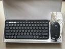 羅技（Logitech）時(shí)尚系列PEBBLE 2 COMBO鵝卵石無線藍(lán)牙雙模鍵鼠套裝輕音靜音鼠標(biāo) 商務(wù)辦公筆記本電腦 便攜時(shí)尚 鍵鼠套裝 夜幕黑 曬單實(shí)拍圖