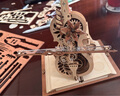 若客（ROKR）秘境大提琴 八音盒音樂盒diy手工積木質(zhì)拼圖拼裝模型玩具生日禮物 曬單實(shí)拍圖