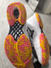 美津濃（MIZUNO）WAVE CLAW鷹爪3三代男女專業(yè)羽毛球鞋防滑寬楦運動鞋輕量NEO3 赤霞橙 WAVE CLAW 3 40.5 =260mm 曬單實拍圖