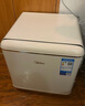 美的（Midea）46L 冰可可單門冰箱復(fù)古易嵌冷藏中小型家用宿舍家居租房家電 奶酪小方 BC-46MR 曬單實(shí)拍圖