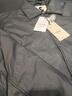 杰克·瓊斯（JACK&JONES）男裝25年秋冬季輕薄羽絨服男士翻領(lǐng)無帽短款PU壓膠鴨絨服棉夾克 E41黑色 M （175） 曬單實(shí)拍圖