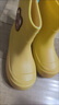 麓格立可愛(ài)雨鞋女款日系成人外穿雨靴時(shí)尚戶(hù)外雨天防水防滑耐磨軟底膠鞋 黃色小熊 36 尺碼偏小，建議拍大一碼 曬單實(shí)拍圖