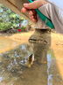 臻佑（Grsaed）兒童魚竿套裝小孩初學(xué)專用釣魚竿釣蝦釣蟹小物竿1.5m小飛俠綠 曬單實拍圖