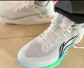 李寧（LI-NING）赤兔8跑步鞋男鞋2025春夏季新款輕量高回彈中考體育競速運動鞋 乳白色-11 42 (265mm) 曬單實拍圖