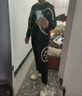酷奇歐貨潮牌加絨加厚衛衣套裝男冬季新款潮流時(shí)尚休閑韓版運動(dòng)兩件套 黑色 2XL （160-175斤） 曬單實(shí)拍圖