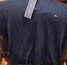 TOMMY HILFIGER【時(shí)尚多色】25秋冬新款男純棉珠地網(wǎng)眼休閑短袖T恤翻領(lǐng)POLO 深藍(lán)色CJM S (推薦：120-135斤) 曬單實(shí)拍圖