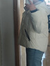 森馬（Semir）輕松羽絨|羽絨服女寬松連帽面包服冬防潑水防風(fēng)外套101724113045 曬單實(shí)拍圖