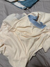 歐迪芬（Ordifen）秋冬小清新可愛家居服短袖短褲2件套XHHA19D 明黃色 XL 曬單實(shí)拍圖