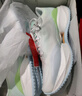 李寧（LI-NING）超輕22跑步鞋男鞋 2025春季新款輕質(zhì)穩定中考體測運動(dòng)鞋ARBV001 標準白/水族綠-22 41 (255mm) 曬單實(shí)拍圖