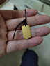 新金珠寶 足金999上上簽黃金金牌 投資儲值禮物 生日禮物女士 3g 上上簽3g 曬單實(shí)拍圖