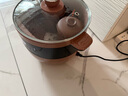 小熊（Bear）電燉鍋 電燉盅 隔水燉 煲湯鍋燉湯鍋 電砂鍋 紫砂鍋 燉湯盅電燉鍋隔水家用2-4人 配蒸籠B25T6 4升 曬單實拍圖