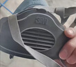3M 6200防毒面具面罩口罩6200+6001套裝 防化工噴漆農(nóng)藥有機(jī)蒸氣 呼吸防護(hù)七件套工業(yè)簡(jiǎn)裝版(含2片過(guò)濾棉) 曬單實(shí)拍圖