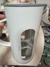 UKA玻璃水壺涼水壺冷水壺耐高溫大容量家用泡茶壺開水壺 白色 曬單實(shí)拍圖