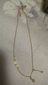 中國(guó)黃金（CHINA GOLD）黃金項(xiàng)鏈女士足金錢幣福祿葫蘆項(xiàng)鏈純金國(guó)慶中秋節(jié)禮物送女友老婆 錢幣福祿葫蘆項(xiàng)鏈約4.4g【甄選禮盒】 曬單實(shí)拍圖
