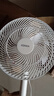 康佳（KONKA）電風(fēng)扇落地扇家用立式機(jī)械電扇臺扇搖頭電扇辦公大風(fēng)量室宿舍家電扇空氣循環(huán)風(fēng)扇 機(jī)械標(biāo)準(zhǔn)款【7葉勁風(fēng)】 曬單實拍圖