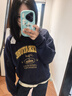 森馬（Semir）森柔牛仔|商場同款牛仔襯衫女oversize春季2025襯衣103125105002 曬單實拍圖
