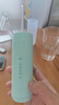 松下（Panasonic）沖牙器洗牙器水牙線(xiàn)脈沖水流伸縮牙齒沖洗器小圓管生日七夕情人節禮物送男女友小巧便攜出游DJ33綠 曬單實(shí)拍圖