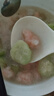 大希地飛魚(yú)籽蝦滑150g*2袋 火鍋食材麻辣燙丸子關(guān)東煮蝦餅蝦排 曬單實(shí)拍圖