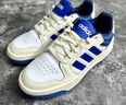adidas ENTRAP美式校園風(fēng)運(yùn)動(dòng)板鞋少年感復(fù)古籃球鞋男女阿迪達(dá)斯 白/藍(lán)   42 曬單實(shí)拍圖