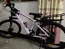 鳳凰山地自行車女款成人學(xué)生兒童變速單車碟剎車靈淵 24英寸24速白色 曬單實(shí)拍圖