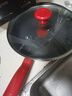 特福（Tefal）平底鍋家用牛排不粘煎鍋少油煙有鈦煎餅鍋電磁爐燃?xì)庠钔ㄓ?6cm 曬單實(shí)拍圖