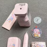 得力（deli）婭米電動(dòng)文具禮盒套裝兒童考試生日獎勵學(xué)生學(xué)習禮包(電動(dòng)削筆器橡皮擦吸塵器鉛筆)粉色開(kāi)學(xué)禮物 曬單實(shí)拍圖