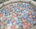 曼龍嬰兒海洋球池彩色球加厚彈力波波球球池室內游樂(lè )場(chǎng)家用 莫里星球充氣球池+糖果色海洋球*300個(gè)（贈充氣泵） 曬單實(shí)拍圖