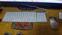 前行者（EWEADN）無線藍牙鍵盤鼠標套裝雙模低音筆記本臺式電腦商務(wù)辦公打字便攜超薄剪刀腳設(shè)計可充電鍵鼠套裝外設(shè) 金屬銀【鍵鼠套裝】全系統(tǒng)兼容-多設(shè)備連接 曬單實拍圖