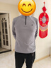 斯凱奇（Skechers）2025秋季男款防曬速干涼感清涼運(yùn)動(dòng)長袖P425M143 曬單實(shí)拍圖