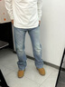 Levi's李維斯25年新款男士美式休閑Clean Fit 517修身靴形牛仔褲 晴山藍 32 (32) 曬單實拍圖